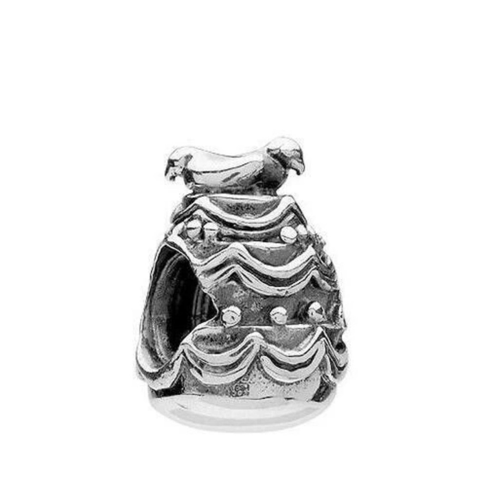 Chamilia Retired Birds Nest Wedding Cake Charm